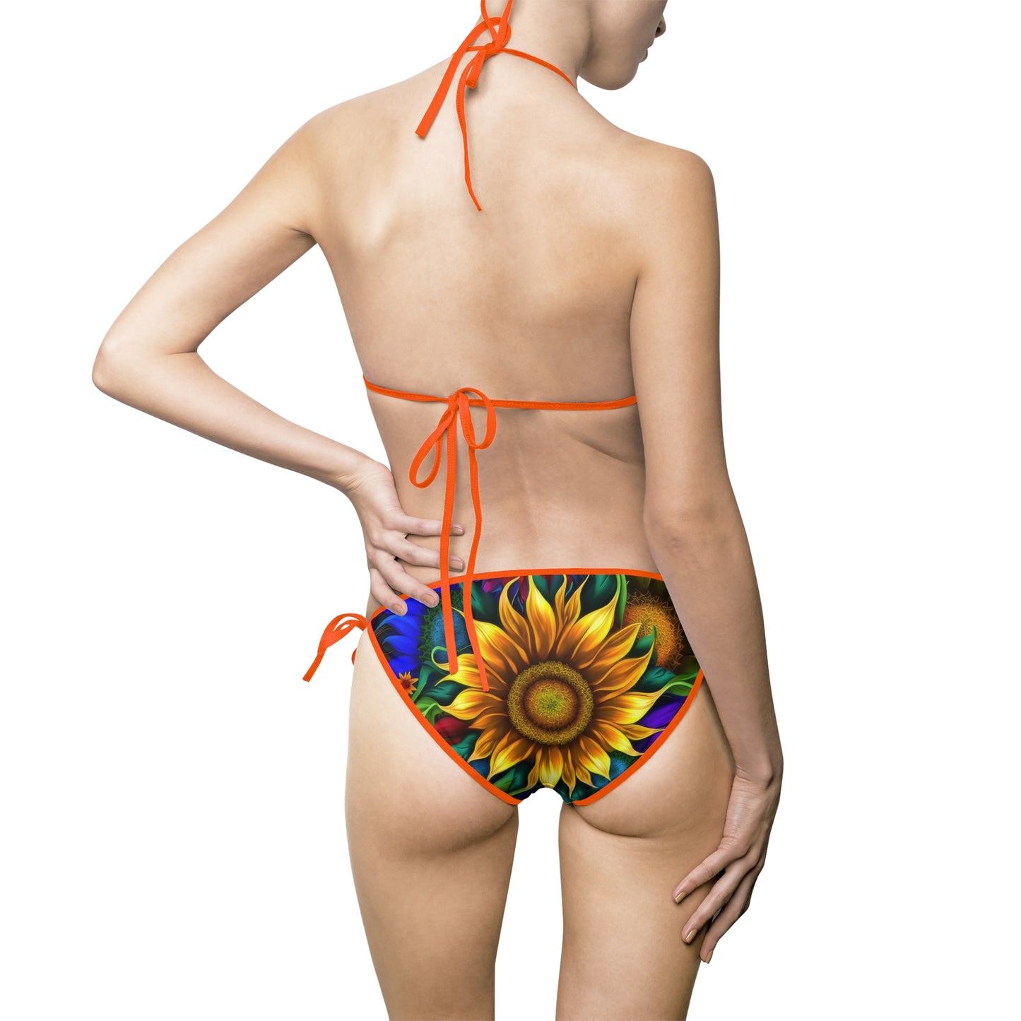 Bold And Beautiful Designed floral Style Four Women's Bikini Swimsuit (AOP)
