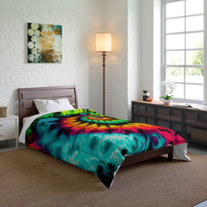 Bold And Beautiful Tie Dye Style Three Comforter