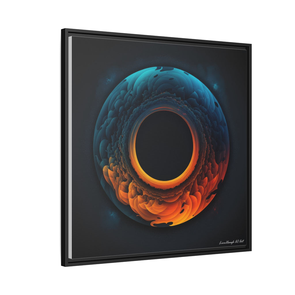 Molten Silence, Art Print — Colorful Modern Wall Canvas