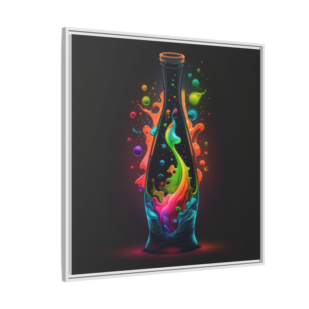 Chromatic Ascent, Art Print — Colorful Modern Wall Canvas