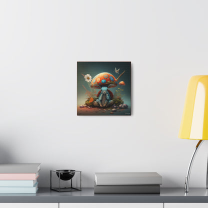 Mystical Animal Mushroom Flowers And Butterfly Canvas Gallery Wraps