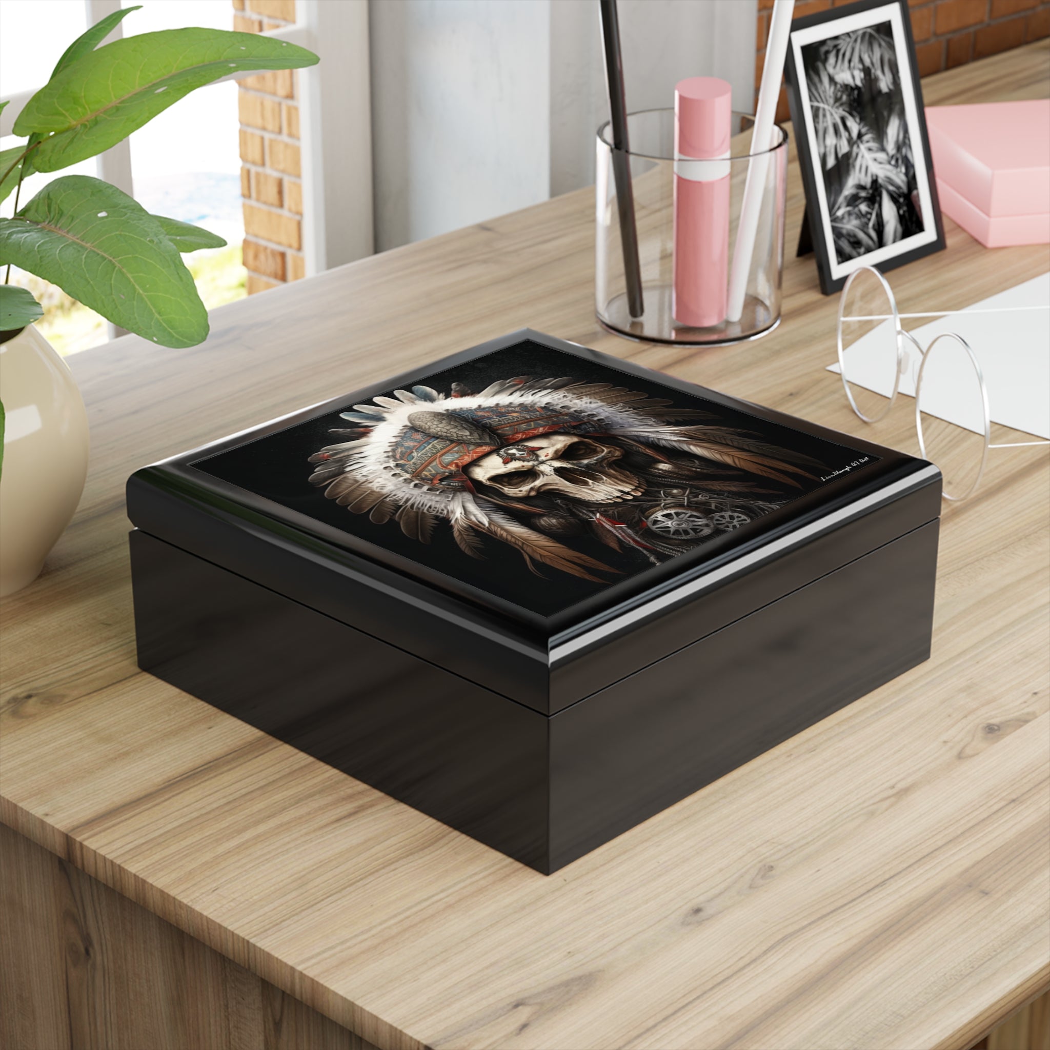 "Spirit of the Fallen", Jewelry- Stash- Collection Box