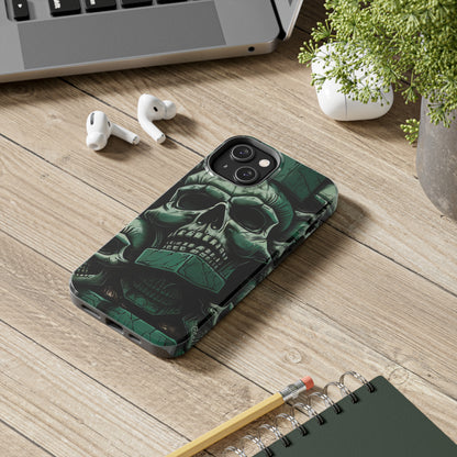 Metallic Chrome Skulls and classic Designed 15 Tough Phone Cases