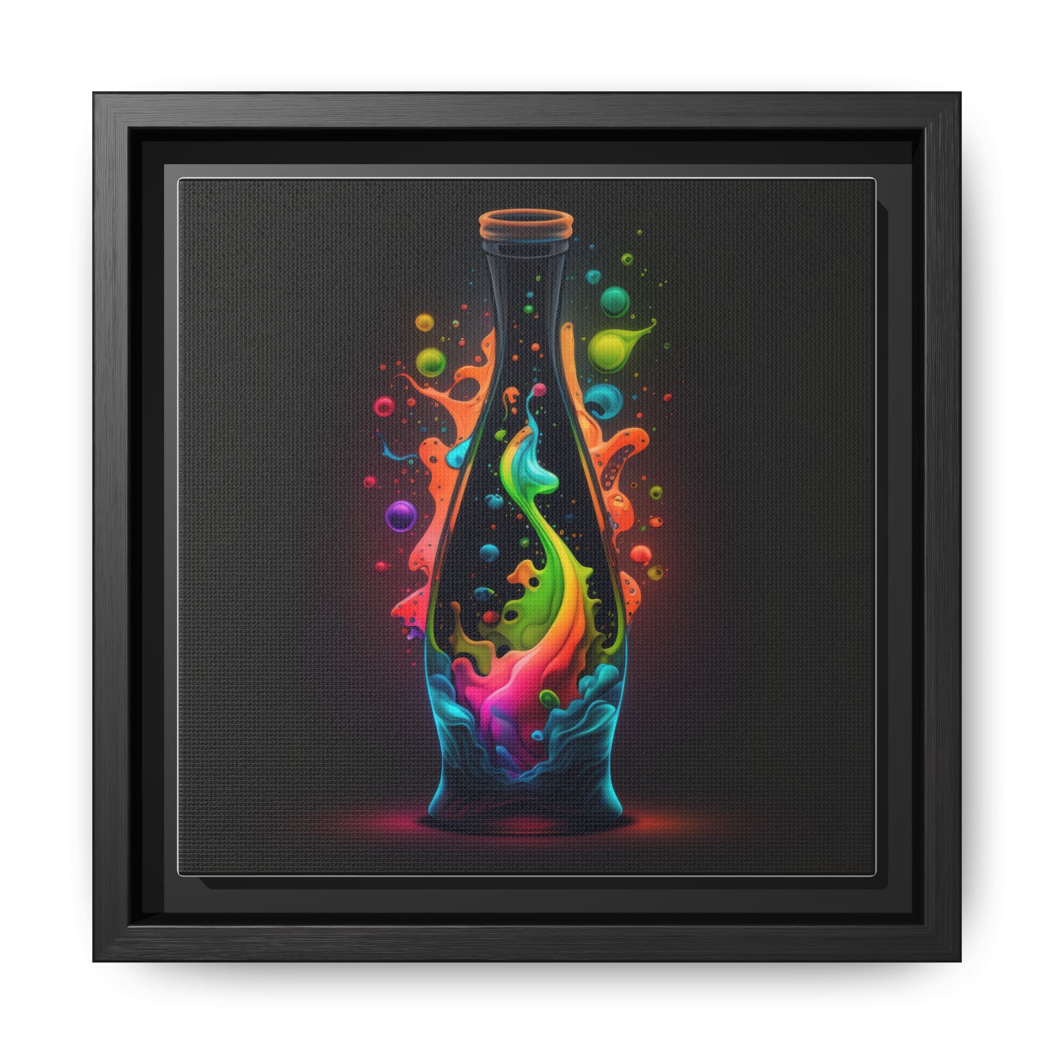Chromatic Ascent, Art Print — Colorful Modern Wall Canvas