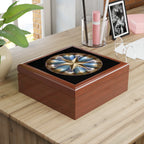 Celestial Compass Star Jewelry- Stash- Collection Box