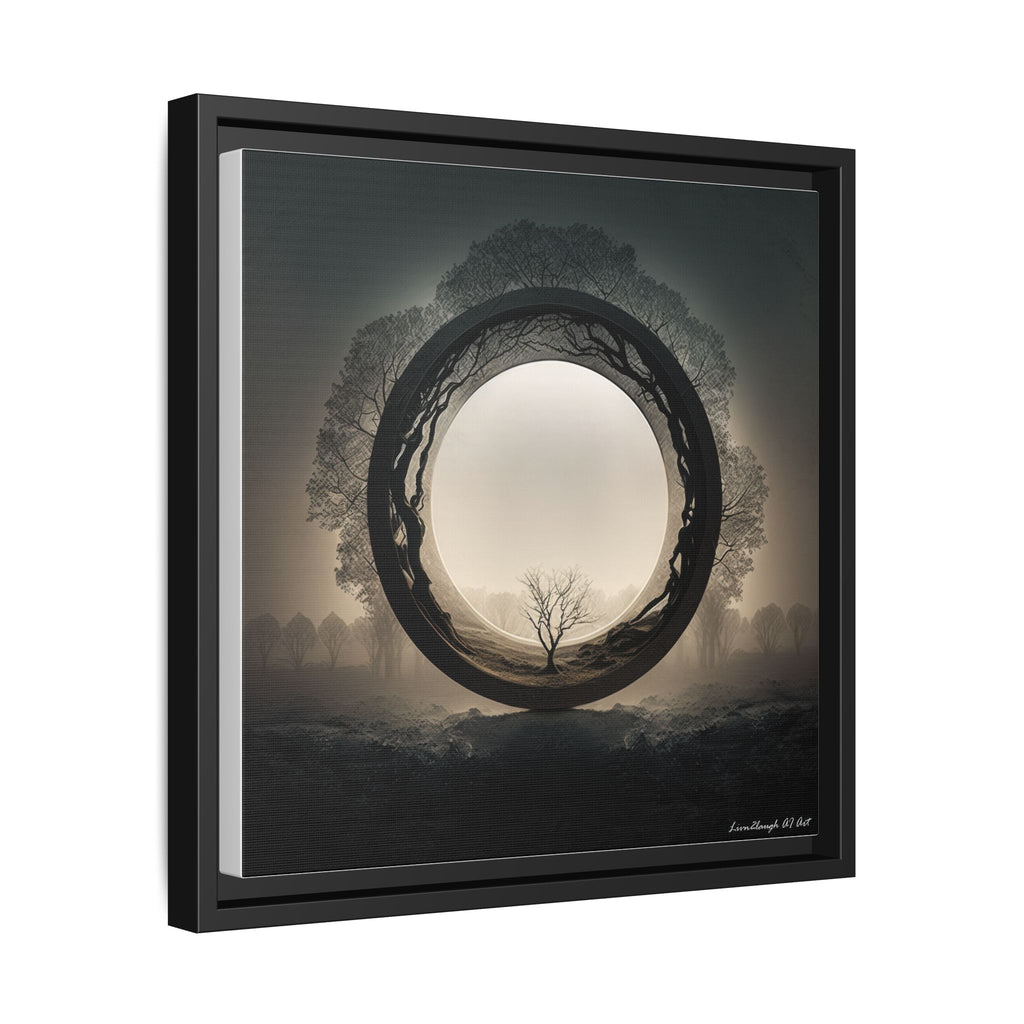 Circle of Stillness, Art Print — Colorful Modern Wall Canvas