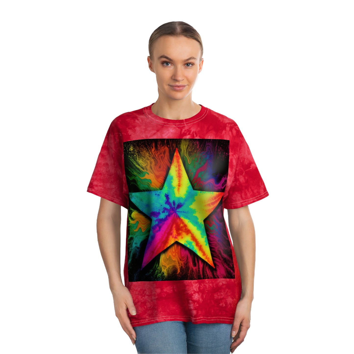 Bold And Beautiful Star Style 1 Tie-Dye Tee, Crystal