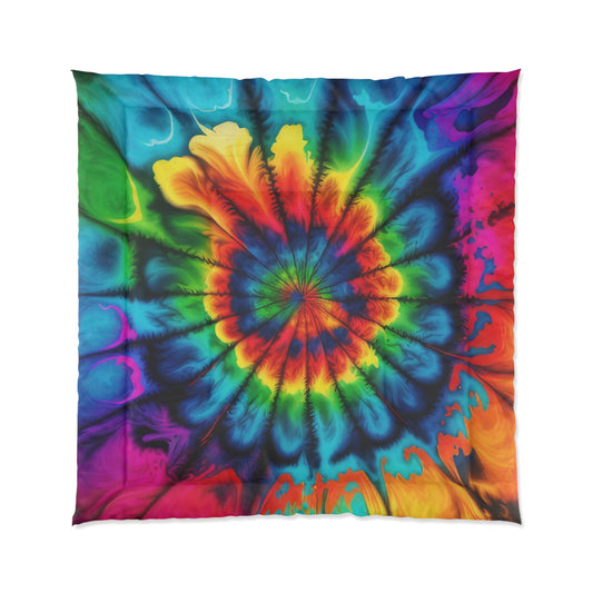 Bold And Beautiful Tie Dye Style Two Comforter