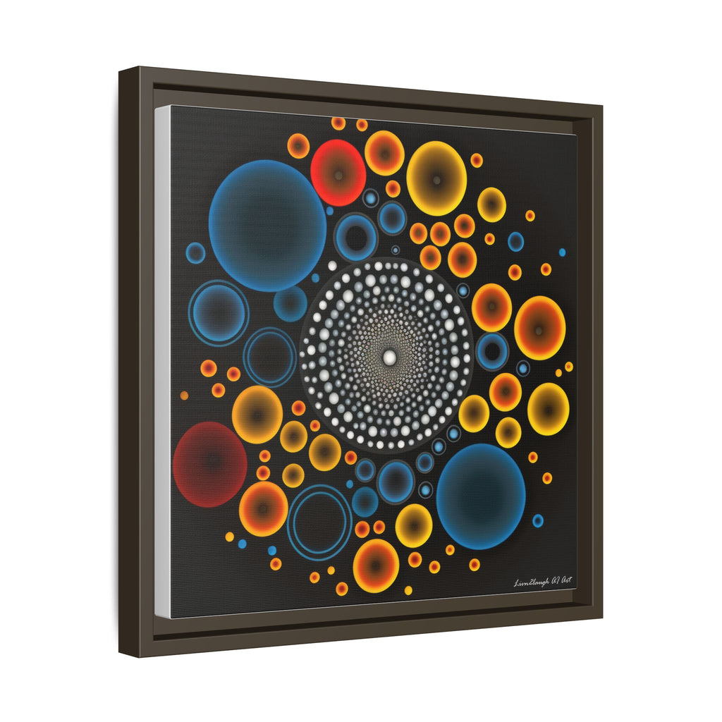 Gilded Tide, Art Print — Colorful Modern Wall Canvas