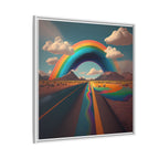 Road to Color, Art Print — Colorful Modern Wall Canvas