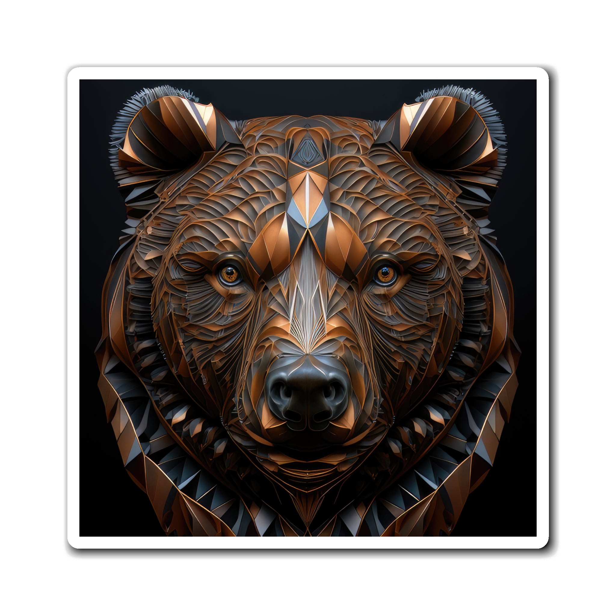 Magnificent Navajo Bear Style Thirteen Magnets