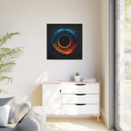 Molten Silence, Art Print — Colorful Modern Wall Canvas