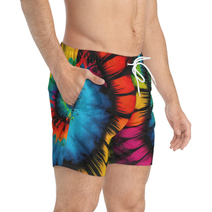 Bold And Beautiful Tie Dye Style One A Swim Trunks (AOP)