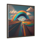 Road to Color, Art Print — Colorful Modern Wall Canvas