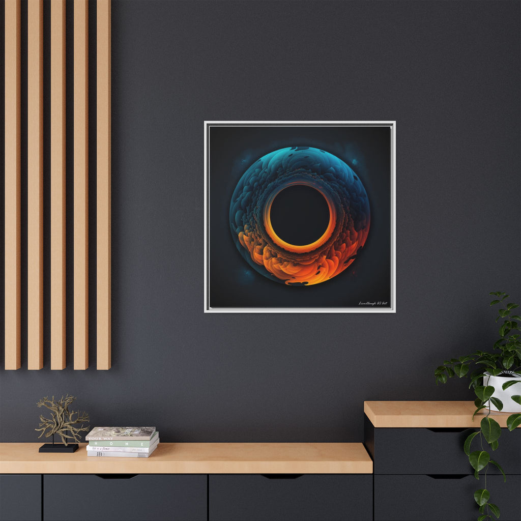 Molten Silence, Art Print — Colorful Modern Wall Canvas