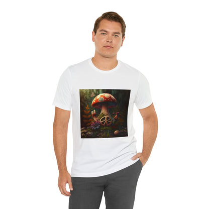 Hippie Mushroom Color Candy Style Design Style 7 Unisex Jersey Short Sleeve Tee