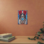 Love Shows No Time Boundaries Skulls, Image By Loewenkind Creations Aluminum Composite Panels