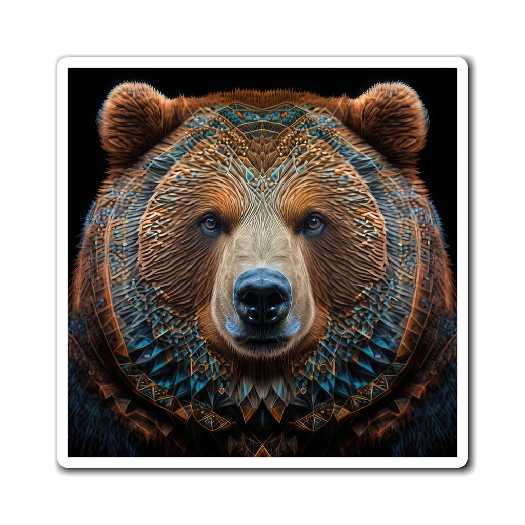 Magnificent Navajo Bear Style Five Magnets