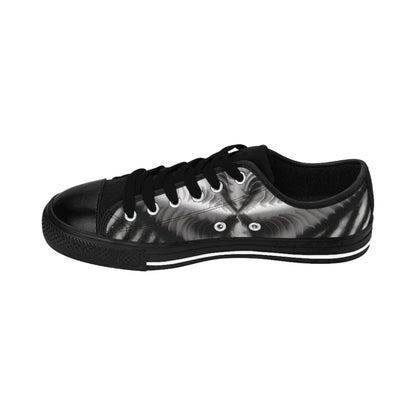 Beautiful Stars Abstract Star Style Black And White Women's Sneakers