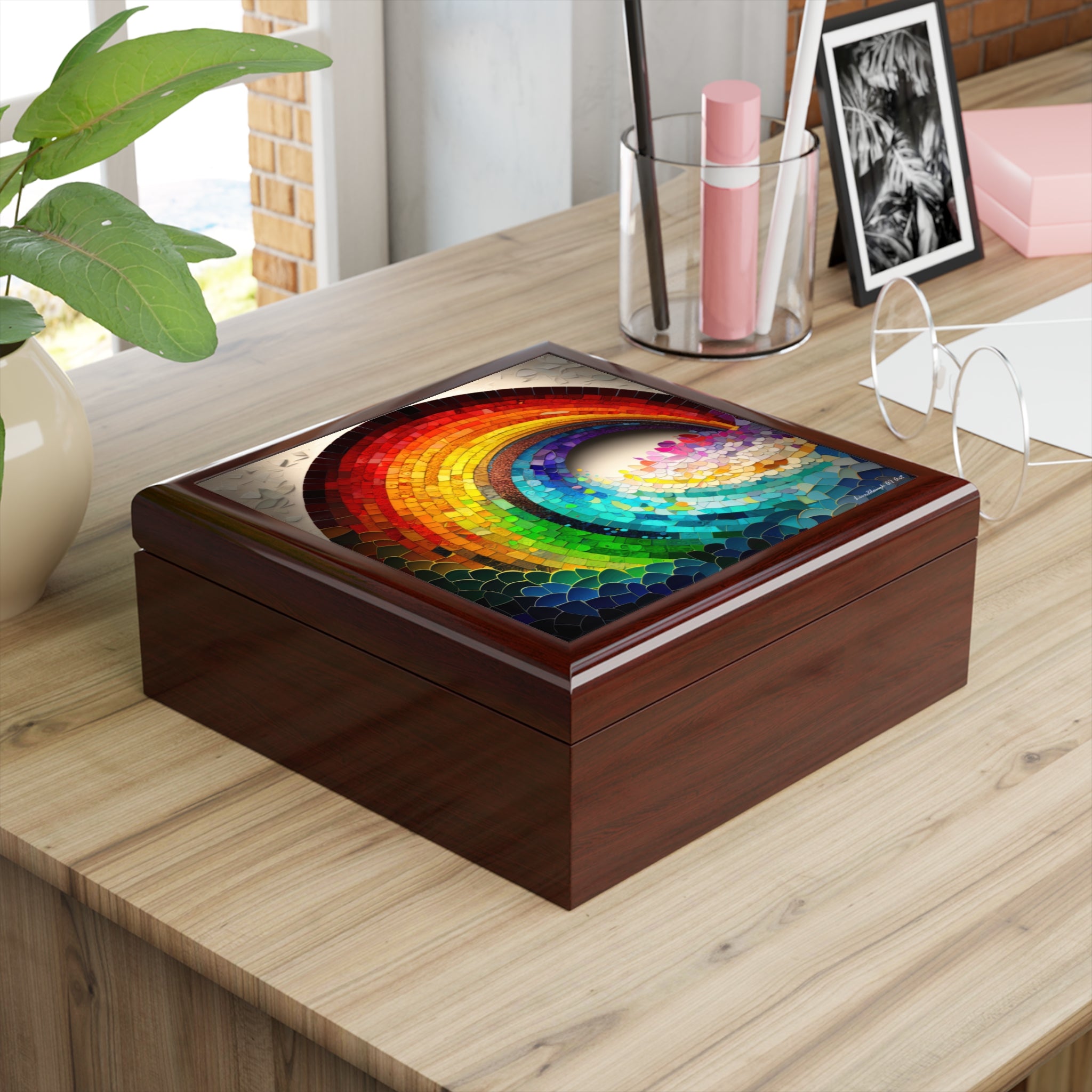 Spectrum of Harmony, Jewelry- Stash -Collection Box