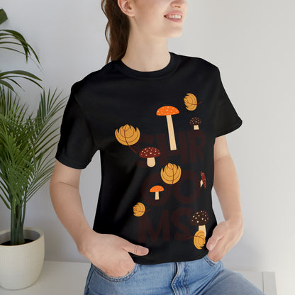 Shrooms, Unisex Jersey Short Sleeve Tee