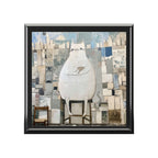 The Scholarly Cat in a Patchwork City, Jewelry- Stash- Collection Box