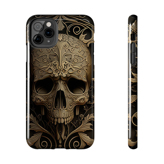 Metallic Chrome Skulls and classic Designed 5 Phone Cases