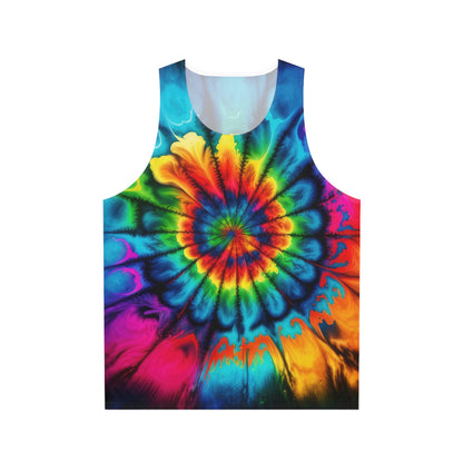 Bold And Beautiful Tie Dye Style Two 2 Unisex Tank Top (AOP)