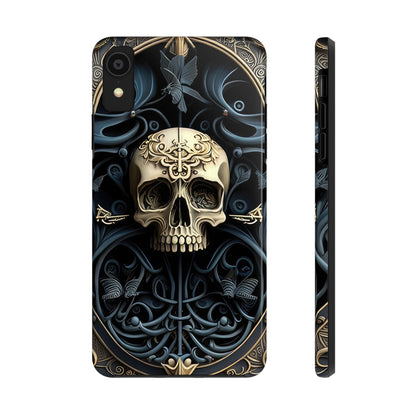 Metallic Chrome Skulls and classic Designed 6 Tough Phone Cases