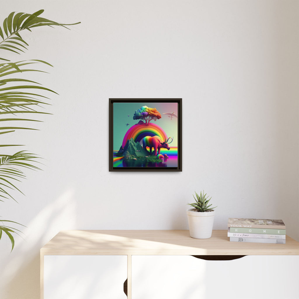 Sanctuary of Color, Art Print — Colorful Modern Wall Canvas