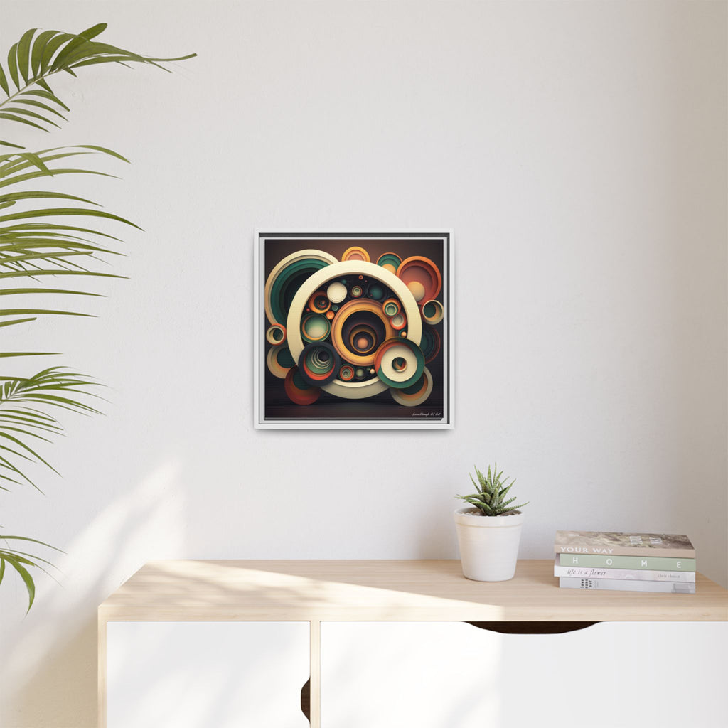 Inner Resonance, Art Print — Colorful Modern Wall Canvas