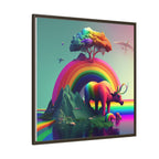 Sanctuary of Color, Art Print — Colorful Modern Wall Canvas