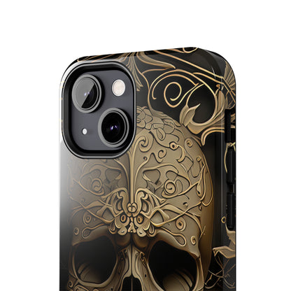 Metallic Chrome Skulls and classic Designed 5 Phone Cases