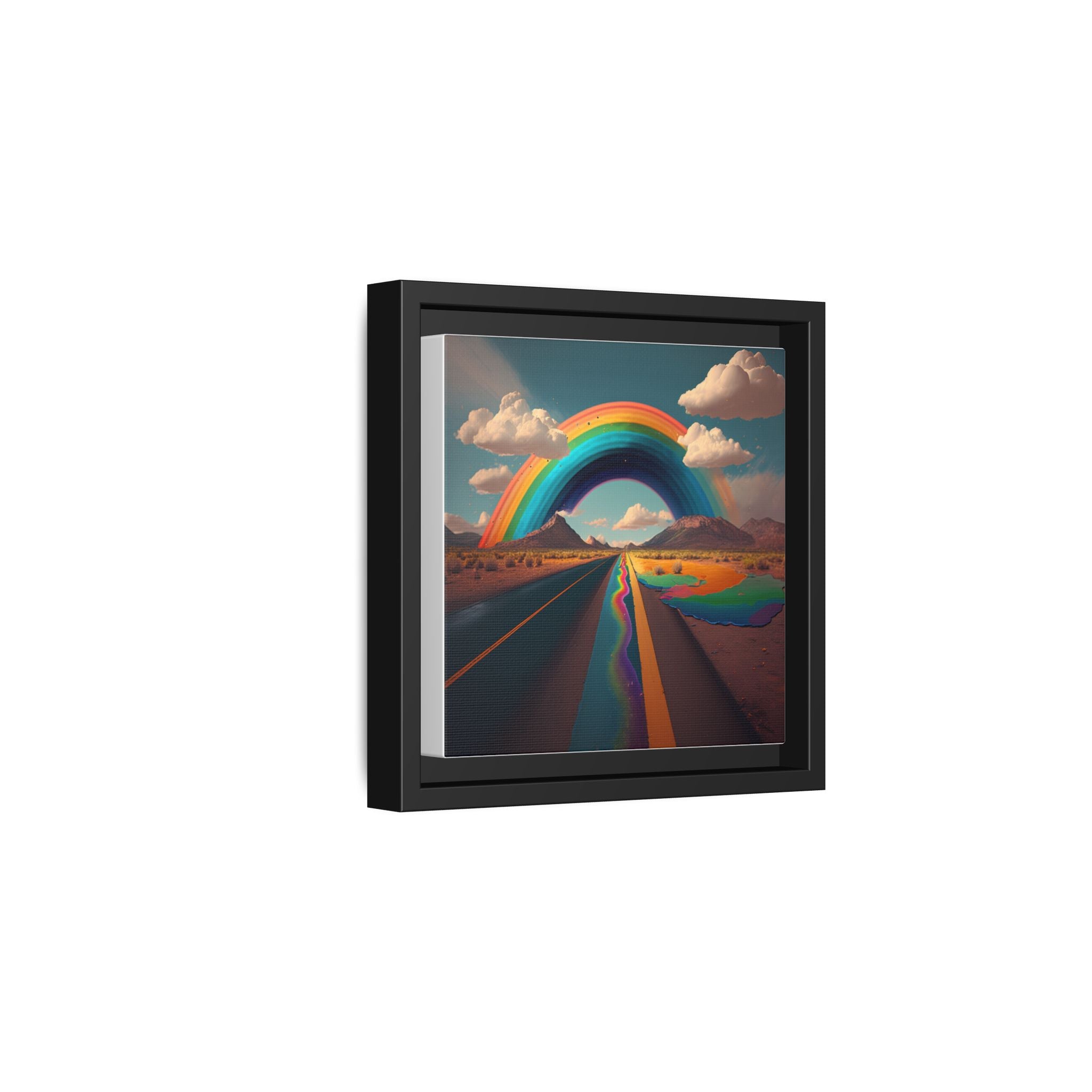 Road to Color, Art Print — Colorful Modern Wall Canvas