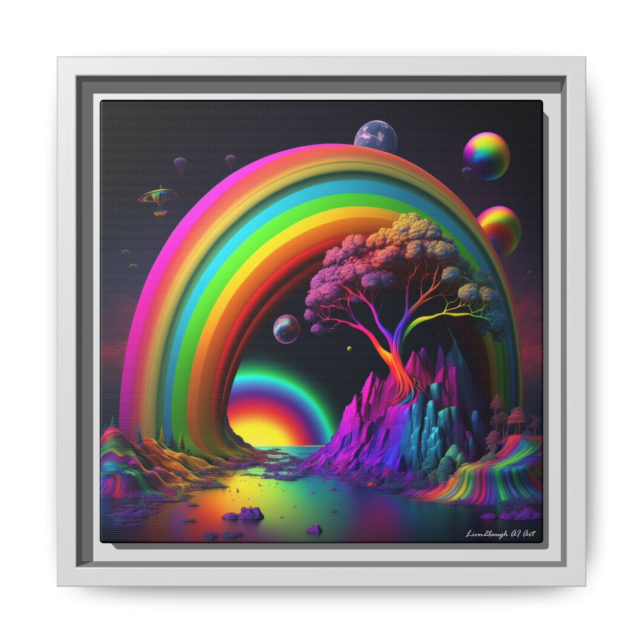 Arc of Infinite Wonder, Matte Canvas, Framed (Multi-color)