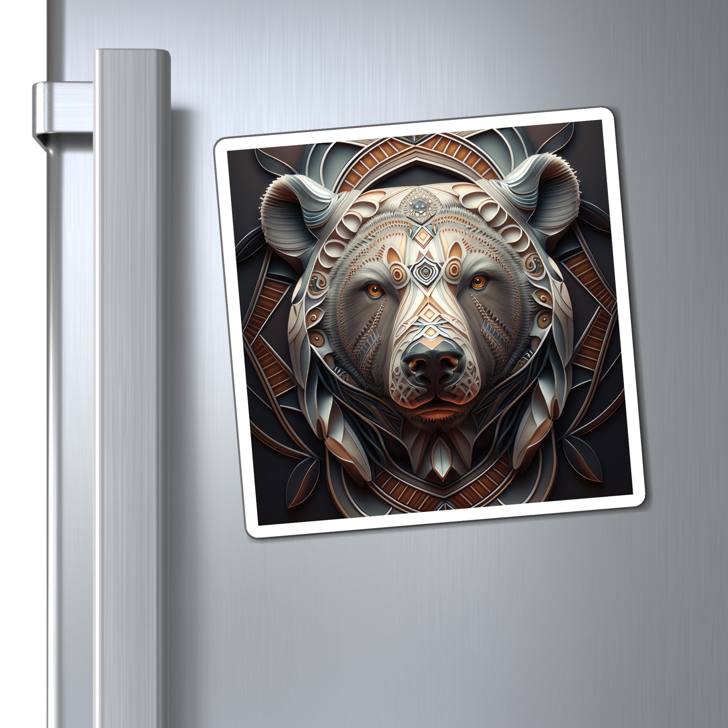 Magnificent Navajo Bear Style One Magnets