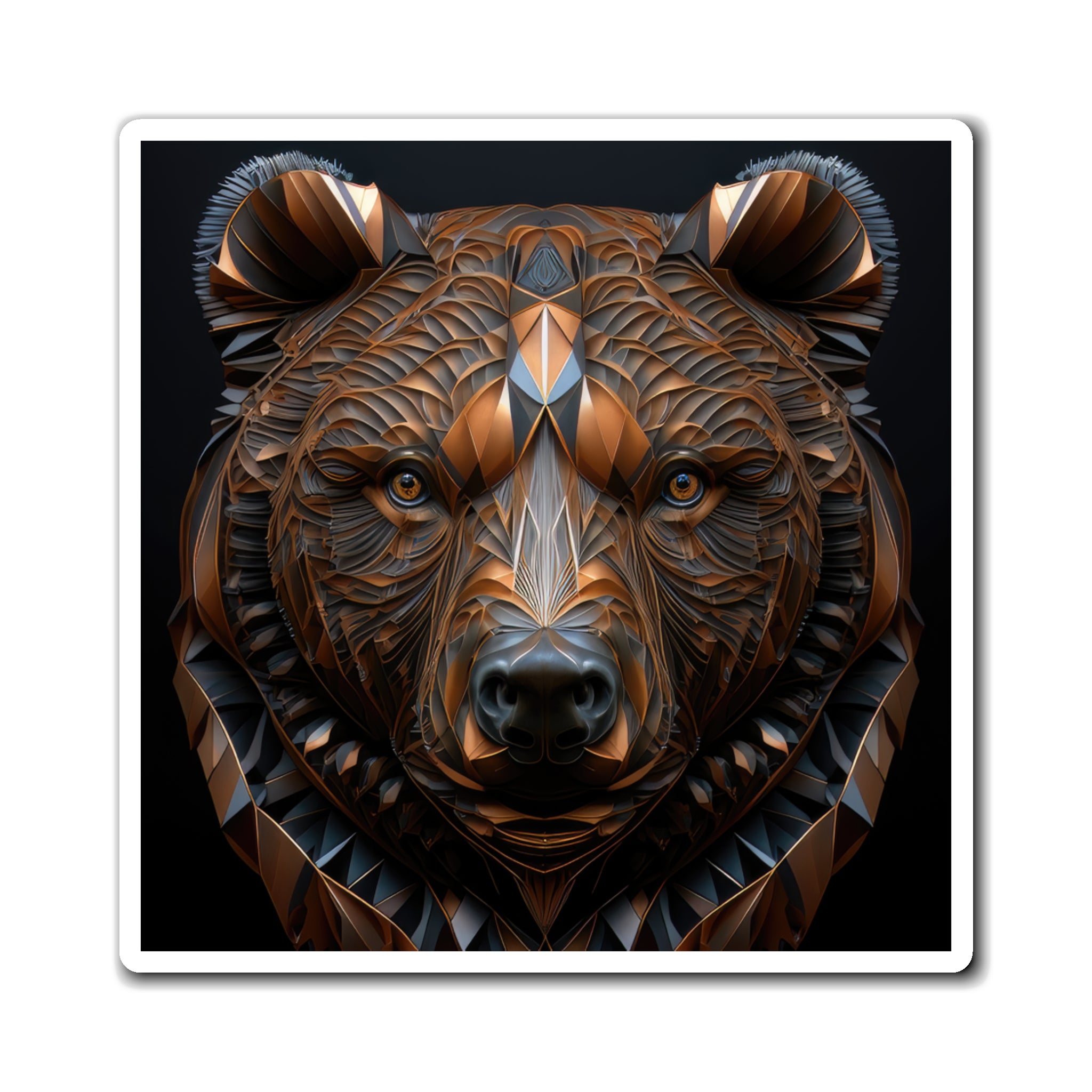Magnificent Navajo Bear Style Thirteen Magnets