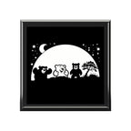 Moonlit Bear Companions, Jewelry- Stash- Collection Box