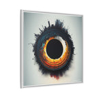 Eclipse of Industry, Art Print — Colorful Modern Wall Canvas