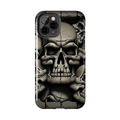 Metallic Chrome Skulls and classic Designed 12 Tough Phone Cases