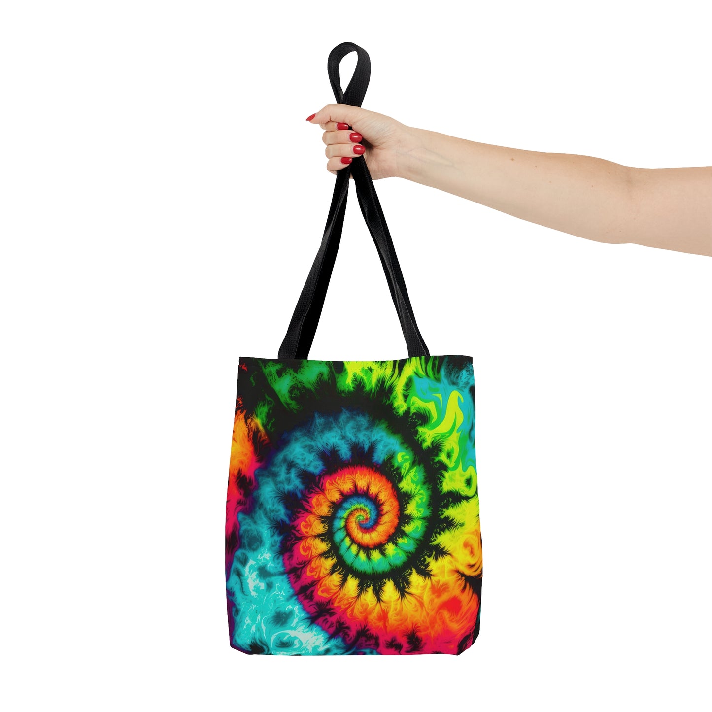 Bold And Beautiful Tie Dye Style Three Tote Bag (AOP)