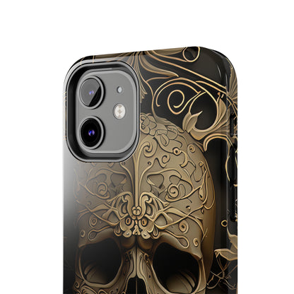 Metallic Chrome Skulls and classic Designed 5 Phone Cases