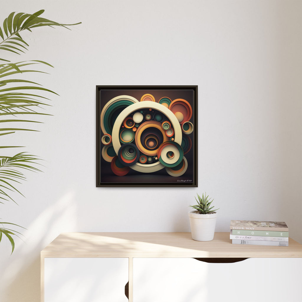 Inner Resonance, Art Print — Colorful Modern Wall Canvas
