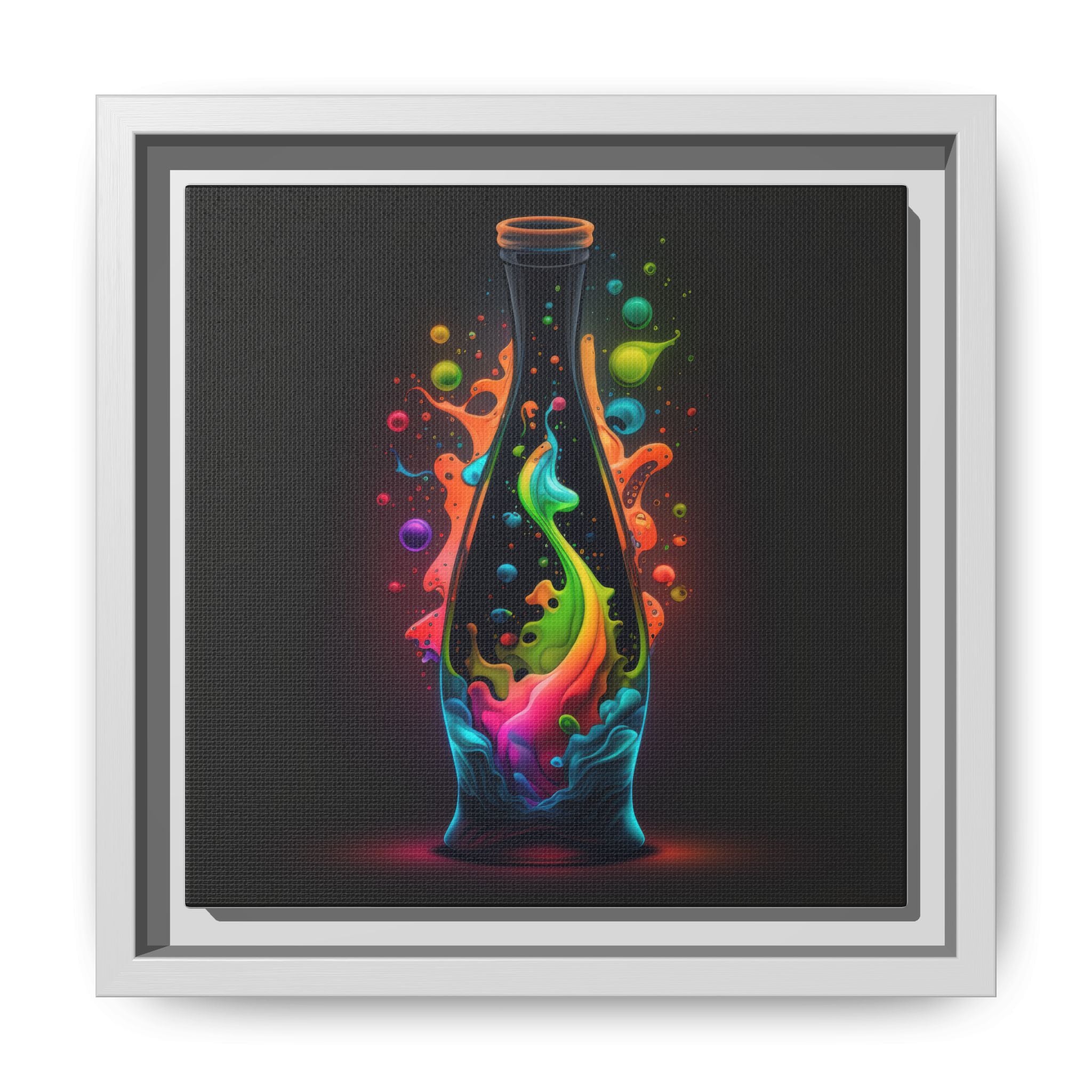Chromatic Ascent, Art Print — Colorful Modern Wall Canvas