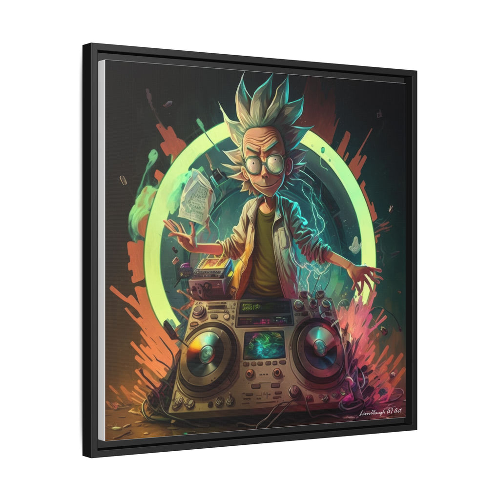 Frequency of Genius, Art Print — Colorful Modern Wall Canvas