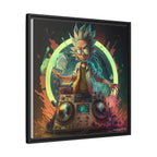 Frequency of Genius, Art Print — Colorful Modern Wall Canvas