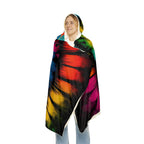 Bold And Beautiful Tie Tye Style Four Snuggle Blanket