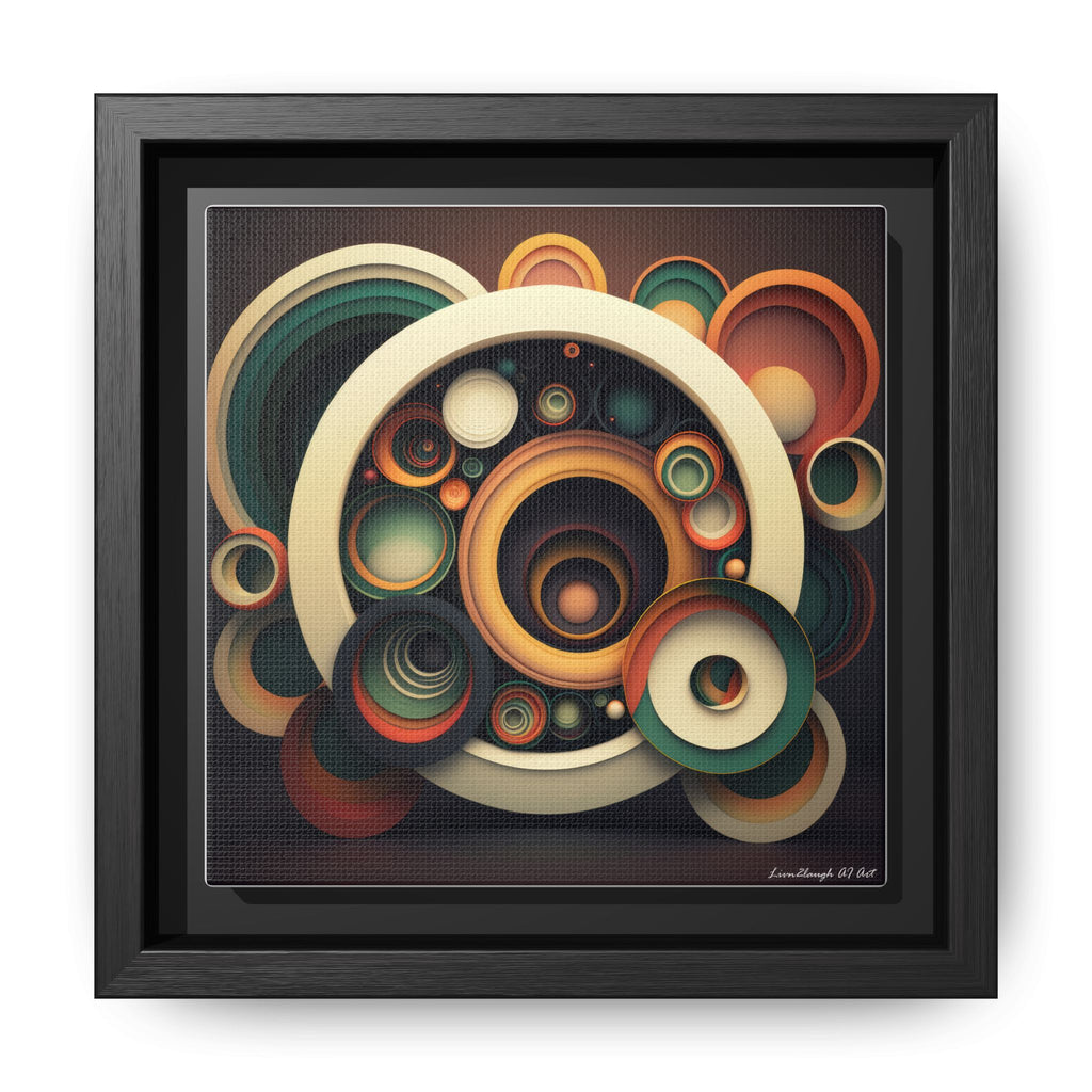 Inner Resonance, Art Print — Colorful Modern Wall Canvas