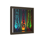 Three States of Flow, Art Print — Colorful Modern Wall Canvas