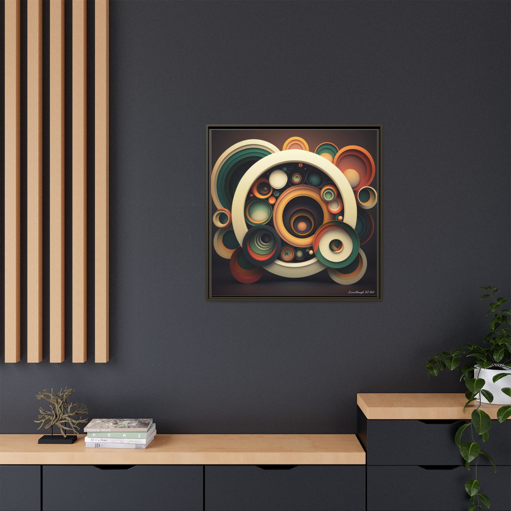 Inner Resonance, Art Print — Colorful Modern Wall Canvas